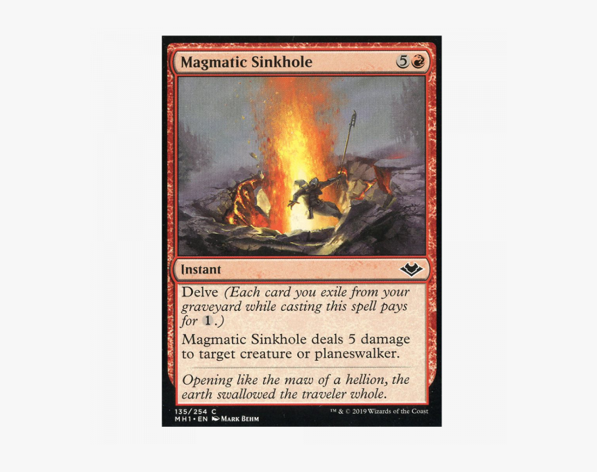 Magmatic Sinkhole Mtg, HD Png Download