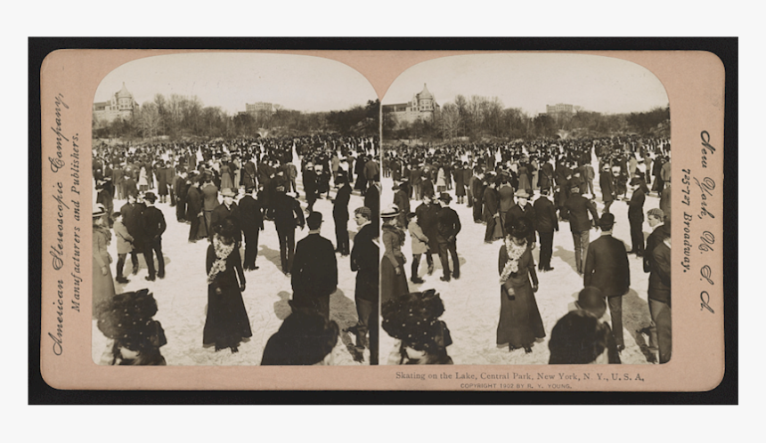 Central Park Archive Image - Monochrome, HD Png Download