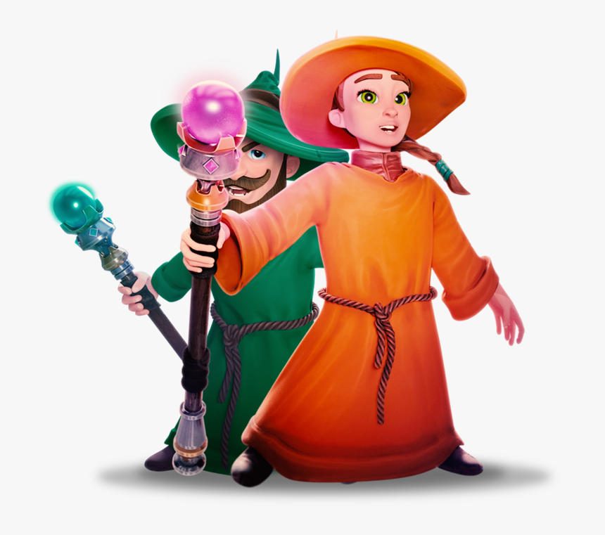 Usp Block Header Chars Noglow - Cartoon, HD Png Download