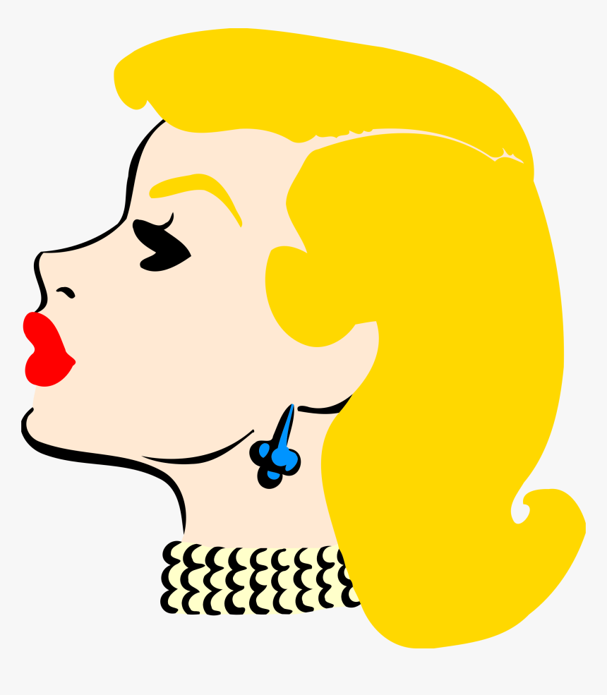 Clip Art Head In Profile - Clip Art, HD Png Download