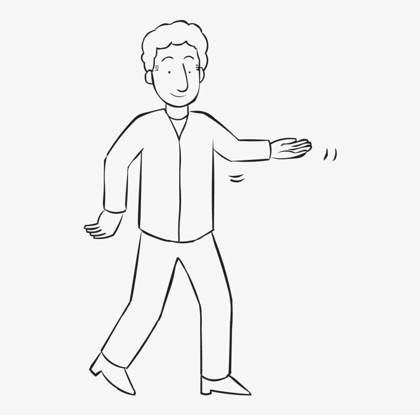Tea Cup Stretch - Line Art, HD Png Download