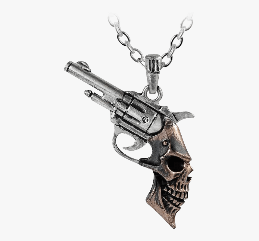 Triggerhead Necklace - Pendentif Pistolet, HD Png Download