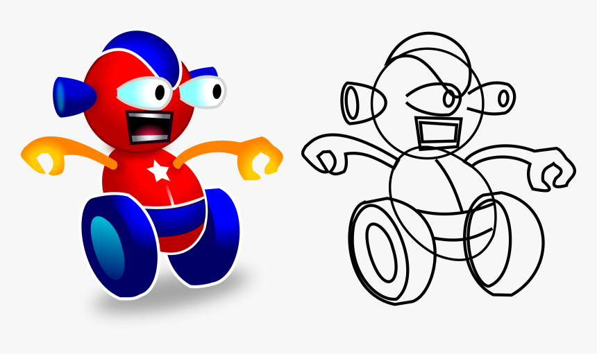 Human Behavior,art,organ - Wheeled Robot Clipart Png, Transparent Png