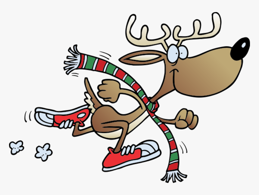 Lake Jovita 5k Reindeer Run - Reindeer Run Clipart, HD Png Download