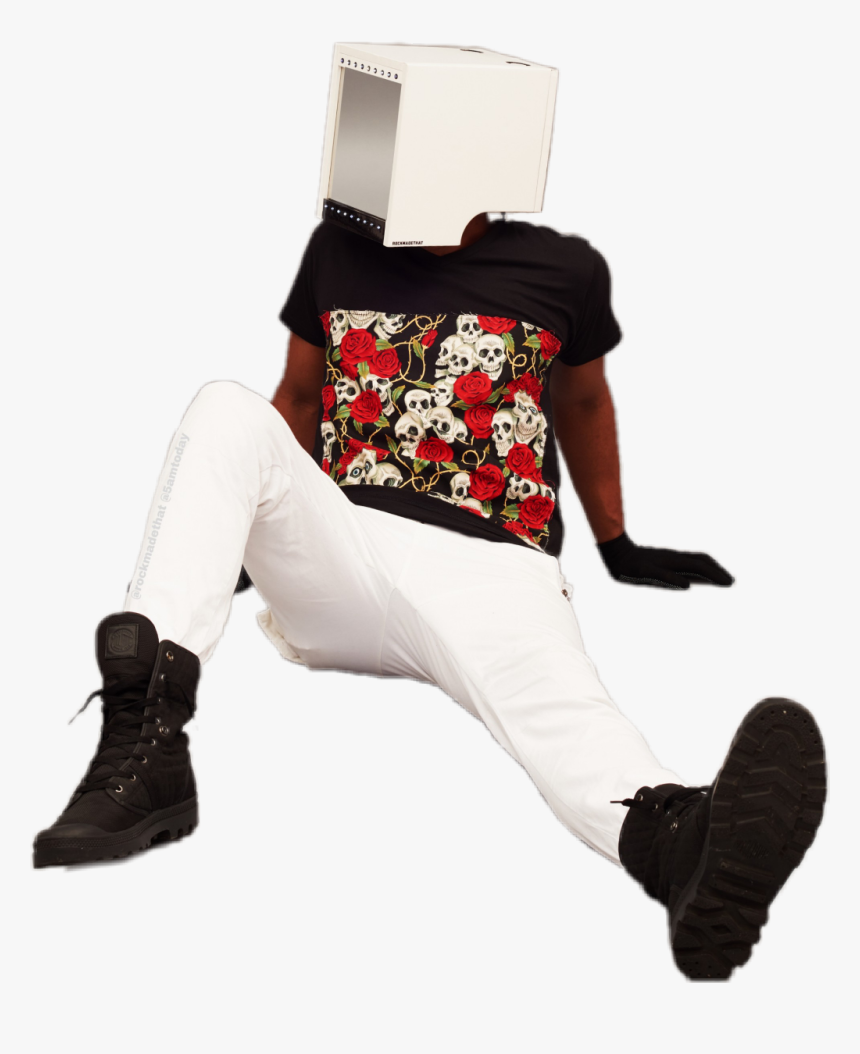 #model #android #robot #future #sticker - Sitting, HD Png Download