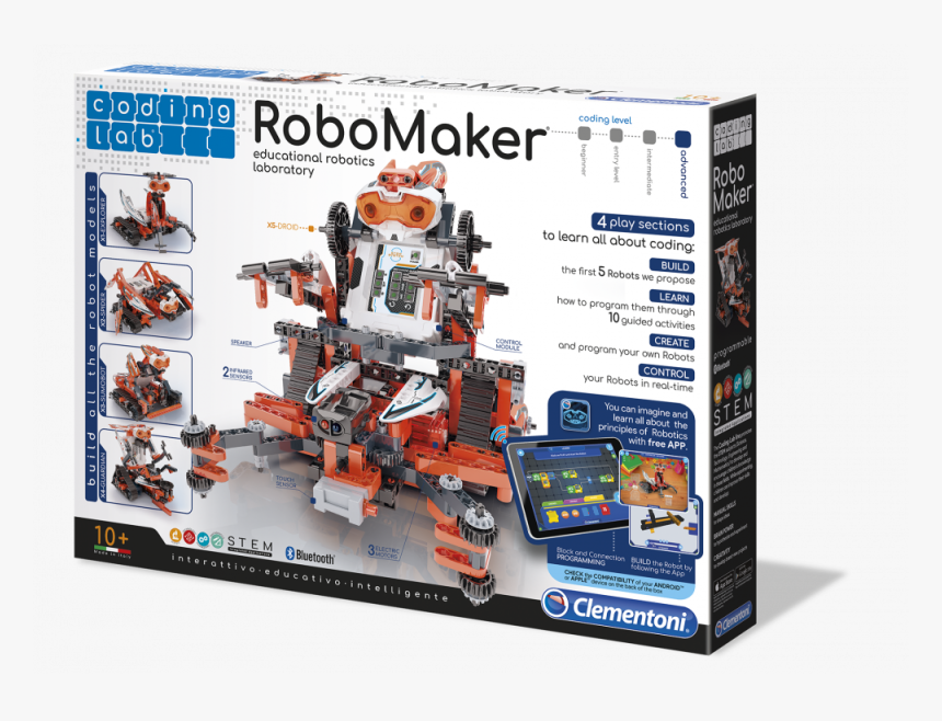 Robot Maker Pro Clementoni, HD Png Download