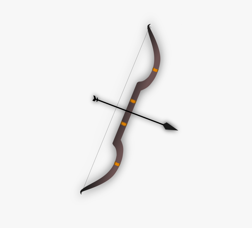 Cold Weapon,weapon,ranged Weapon - Bow And Arrow Pdf, HD Png Download