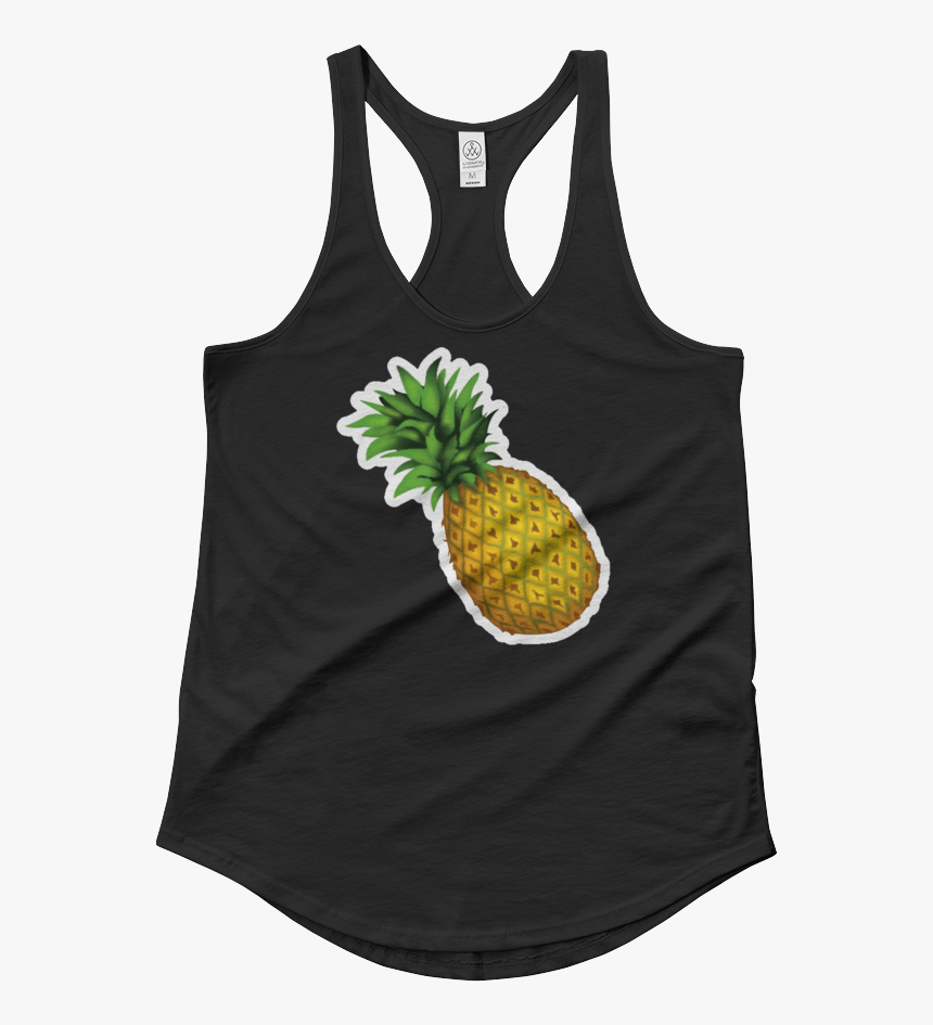 Women S Emoji Tank Top - Pineapple, HD Png Download
