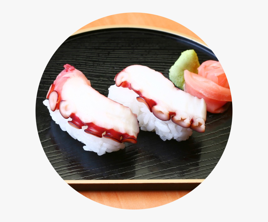 Sushi Png -nigiri Sushi - Tako Nigiri Sushi, Transparent Png