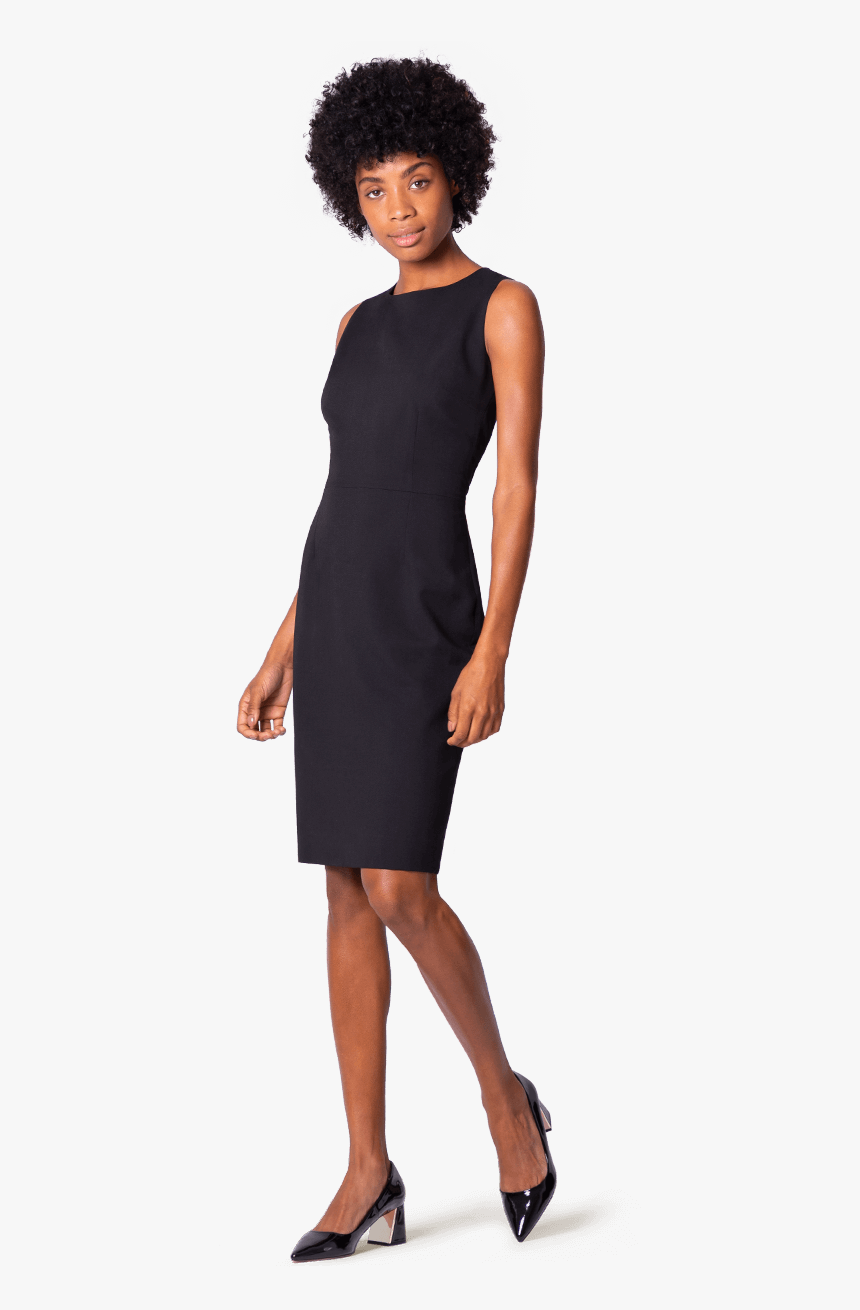 Black Custom Dress - Sumissura Dress, HD Png Download