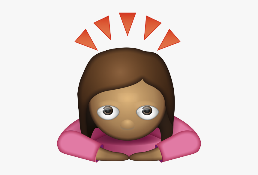 Praying Man Emoji, HD Png Download