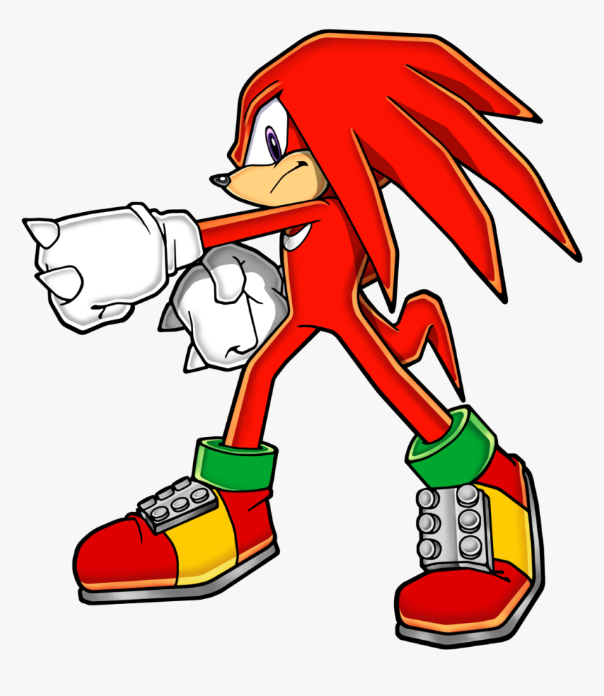 Echidna Clipart Porcupine - Knuckles The Echidna Poses, HD Png Download