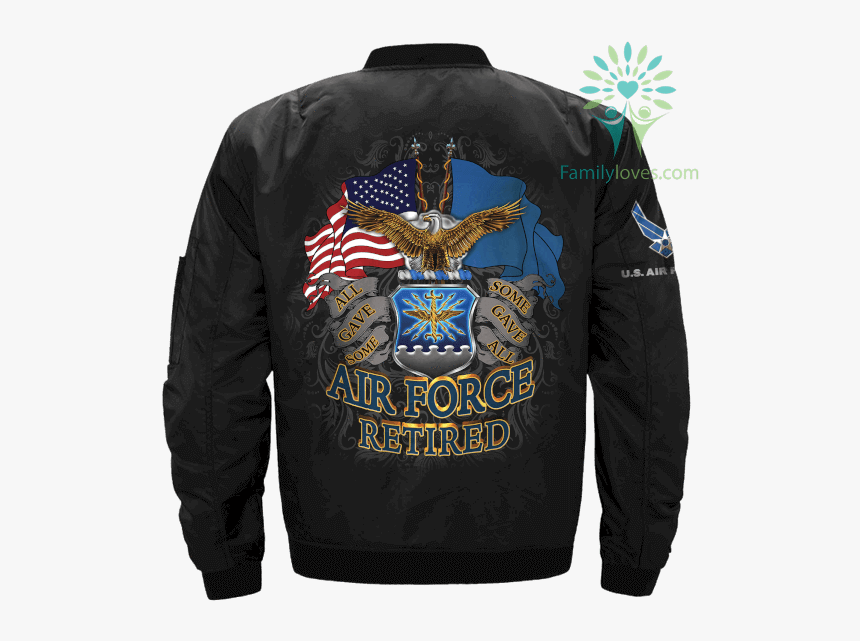Us Air Force Retired Over Print Jacket %tag Familyloves - I M A Grumpy Old Seabees Veteran My Level, HD Png Download