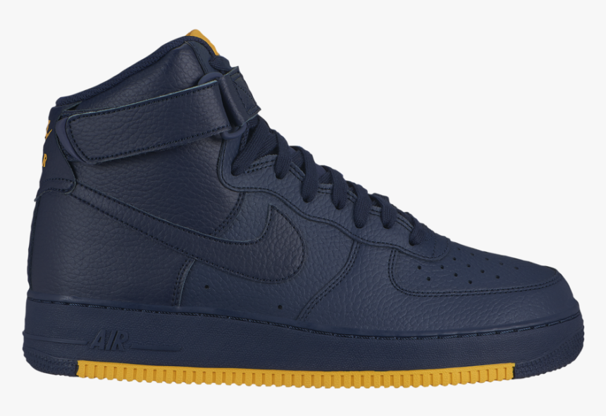Nike Air Force 1 High Obsidian University Gold Ao2440-400 - Okinawa Prefecture, HD Png Download
