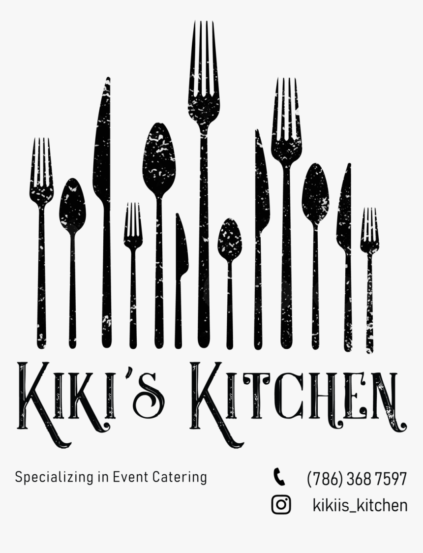 Kiki Logo 1 Final Black - Knife, HD Png Download