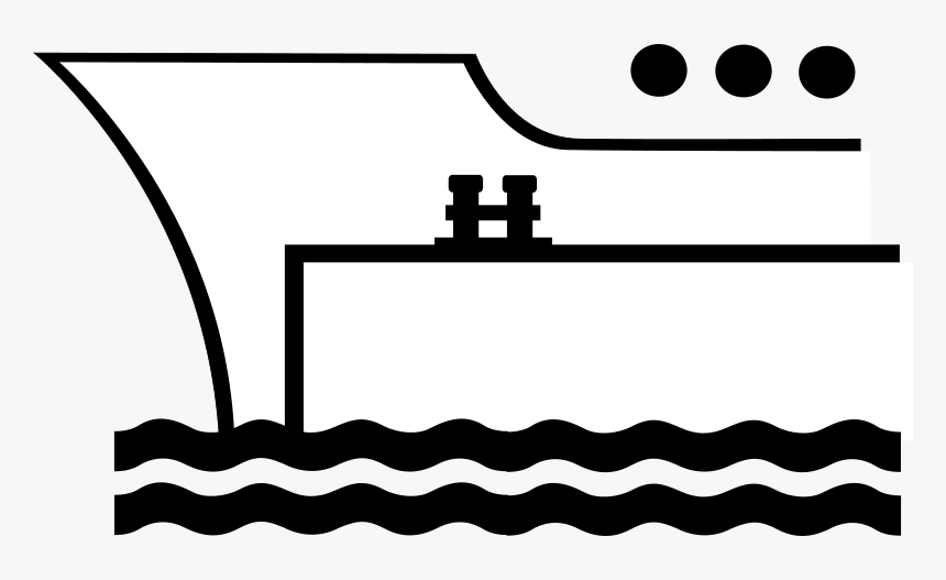 Ship Next To Pier - Muelle Icono Png, Transparent Png