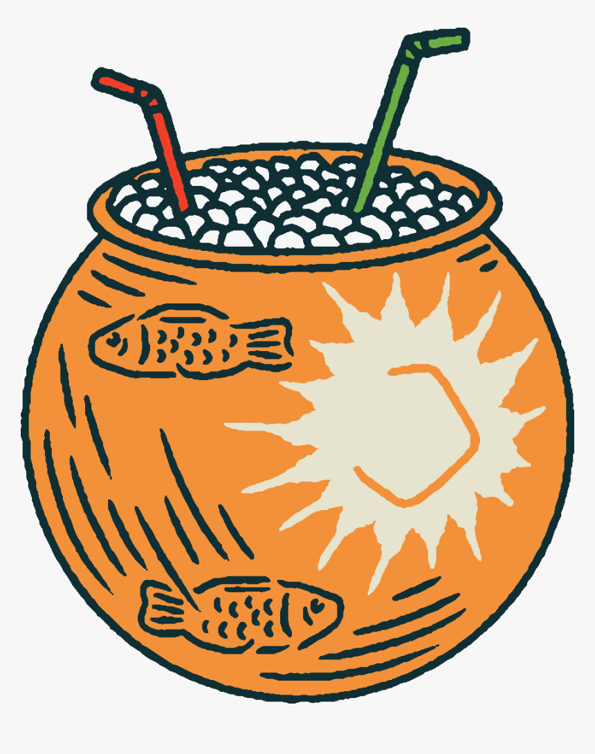 Fishbowl - Illustration, HD Png Download