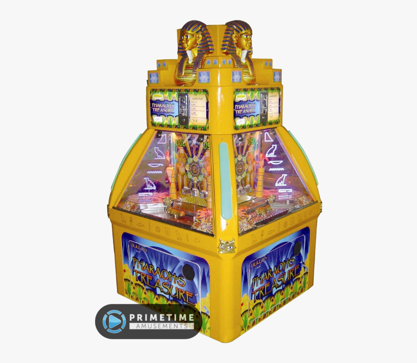 Pharaoh S Treasure Coin Pusher By Family Fun Companies - Pharaoh's Treasure Arcade Game, HD Png Download