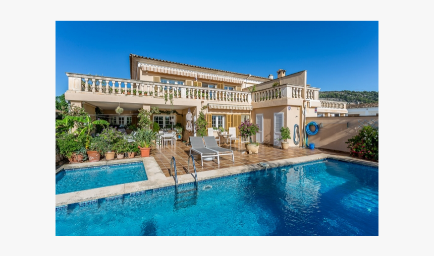 Sunny Family House With Swimming-pool Near Palma De - Villa, HD Png Download