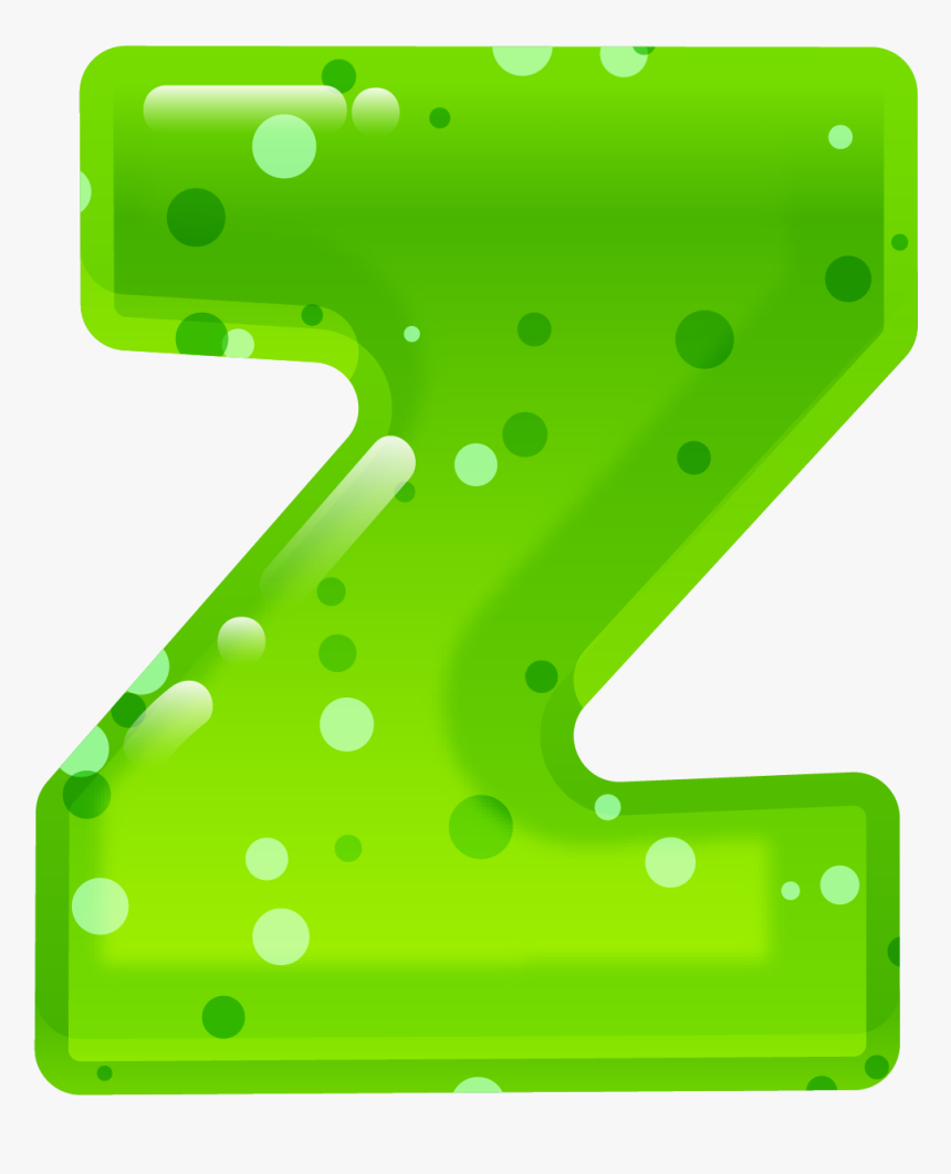 Letter Z Png Stock Photo - Z Green Png, Transparent Png