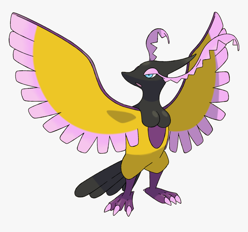 Clip Art King Of Saxony Bird Of Paradise - Bird Of Paradise Fakemon, HD Png Download