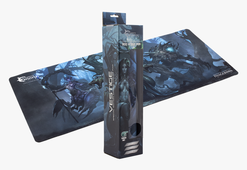 White Shark Mouse Pad 80x35cm Mp - Mousepad, HD Png Download