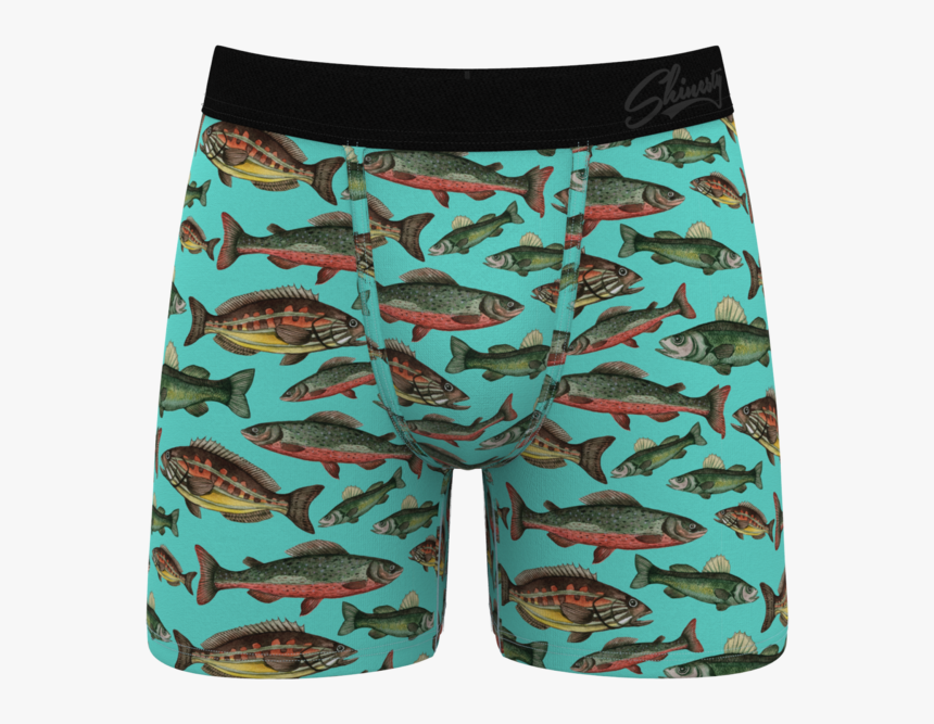 Boxer Brief Ball Hammocks Fish Theme - Board Short, HD Png Download
