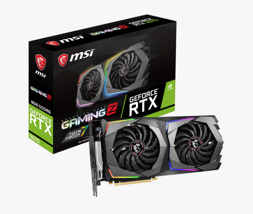 Msi Rtx 2070 Gaming Z, HD Png Download