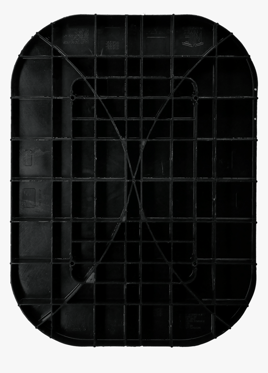 Oval Abs Pier Pad - Monochrome, HD Png Download