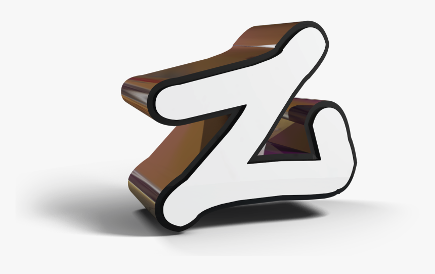 سه بعدی حروف Z, HD Png Download