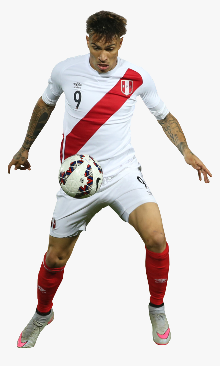 Paolo Guerrero render - Perú Paolo Guerrero Png, Transparent Png