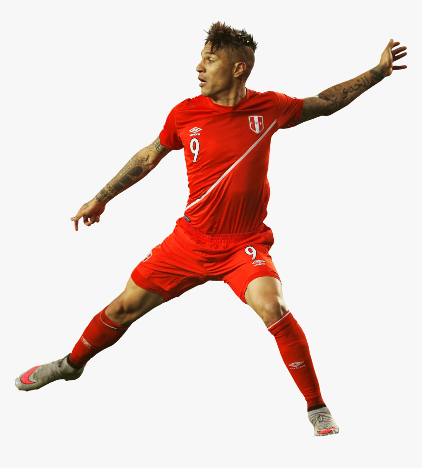 Paolo Guerrero Render, HD Png Download