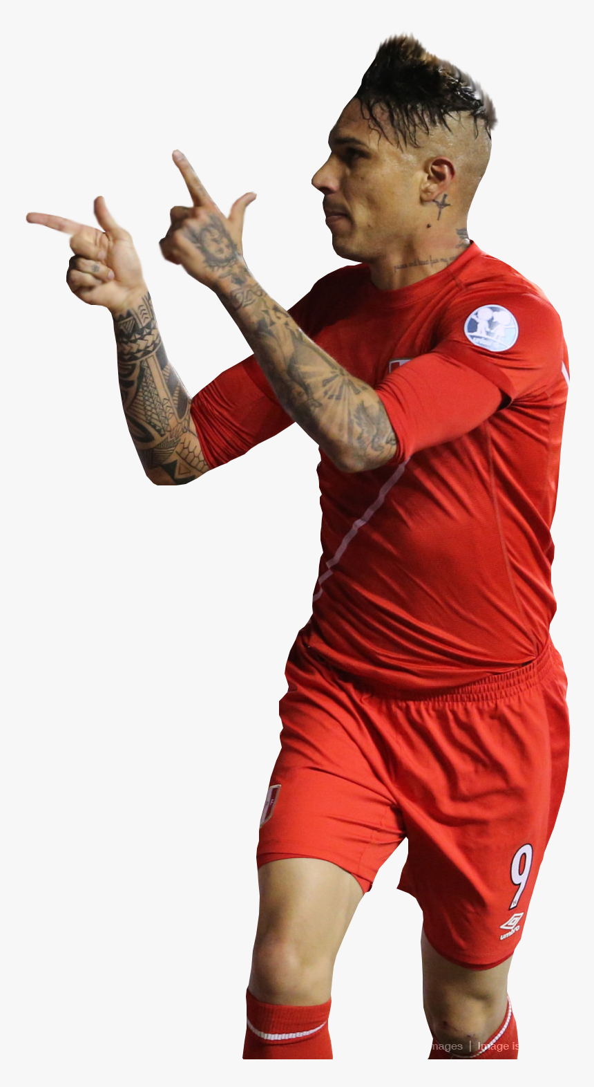 Paolo Guerrero render - Paolo Guerrero Render, HD Png Download