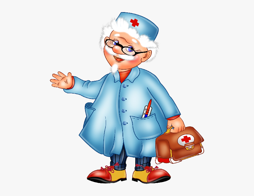 Clipart Exercise Elderly - Доктор Айболит, HD Png Download