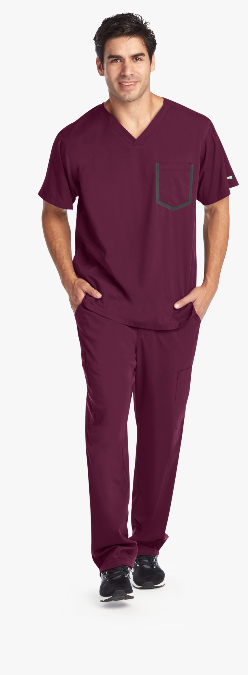 Grey S Anatomy Impact Men S 3 Pocket Crossover V-neck, HD Png Download