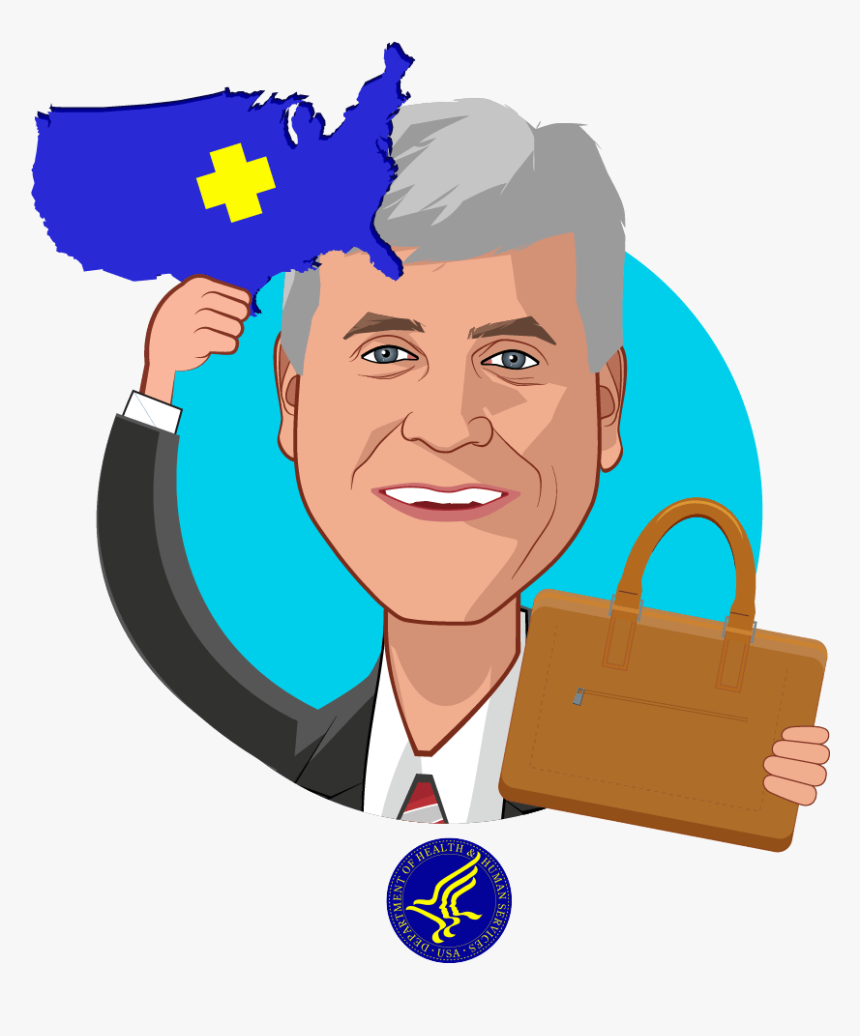 Overlay Caricature Of Eric Hargan, Who Is Speaking - Department Of Health And Human Services, HD Png Download