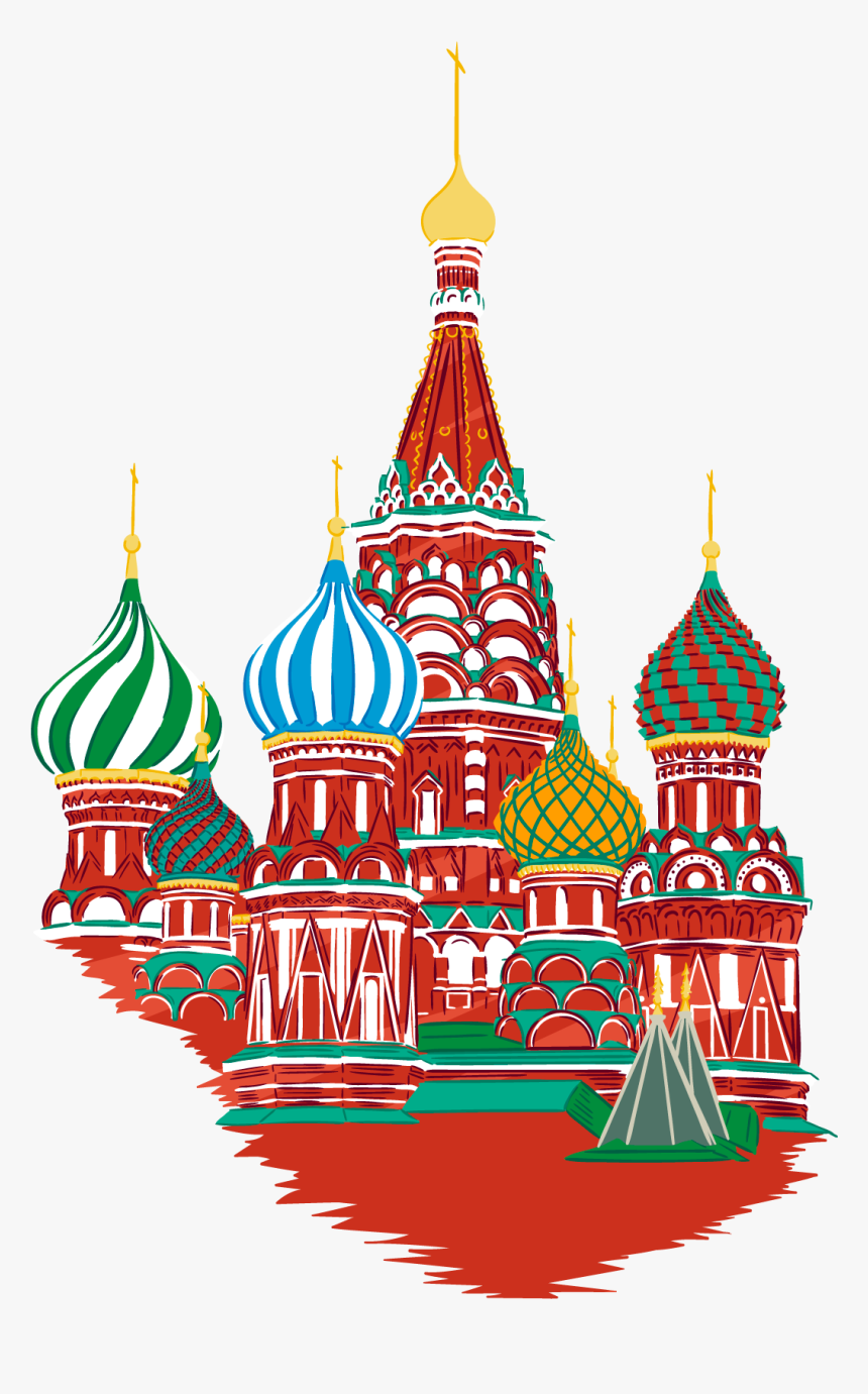 Ukraine Material St - Saint Basil's Cathedral, HD Png Download