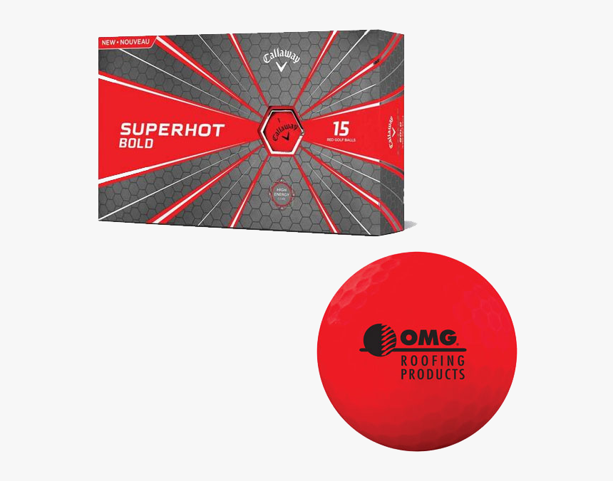 Callaway Superhot Red Golf Balls, HD Png Download