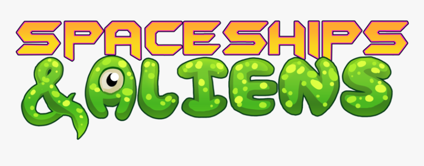 Spaceships Aliens Logo 4k, HD Png Download