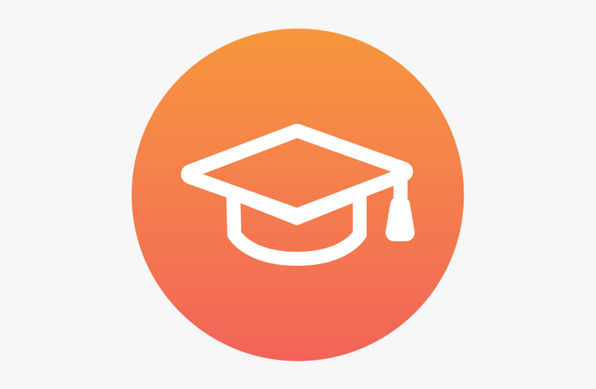 Graduation Cap Icon - Emblem, HD Png Download