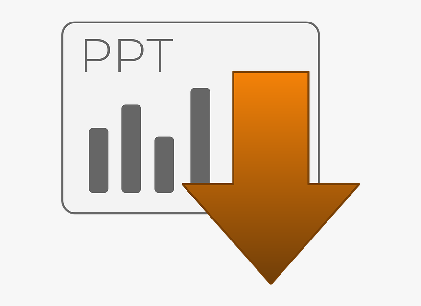 Download, Pptx, Ppt, Symbol, Web, Save, File, Document - Ppt Full Form In Computer, HD Png Download