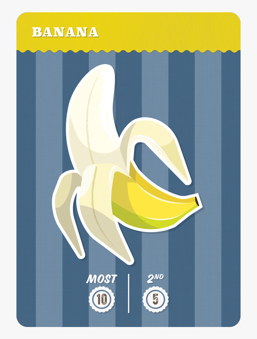 Ss Card31 Banana Rgb - Banana, HD Png Download