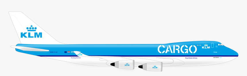 Klm 747 Cargo - Klm 747 Transparent Background, HD Png Download