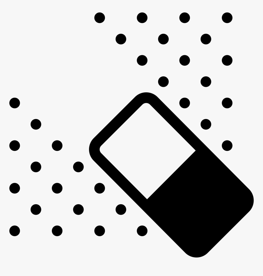 Cleanup Edges Filled Icon - Polka Dot, HD Png Download