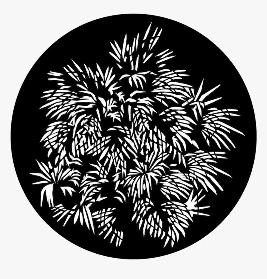 Apollo Design 9057 Palms Of Glory Steel Pattern - Circle, HD Png Download