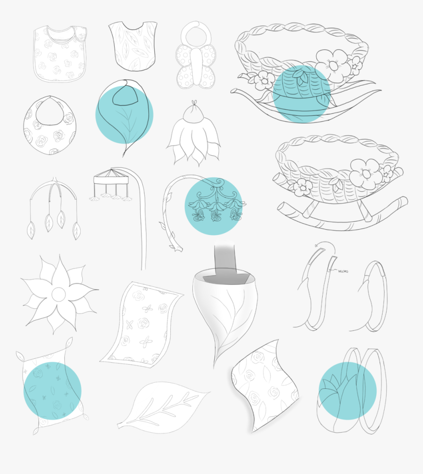 Accessory Pack Sketches - Illustration, HD Png Download
