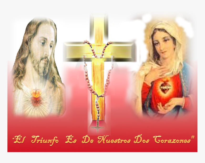 Corazon De Jesus Y Maria, HD Png Download