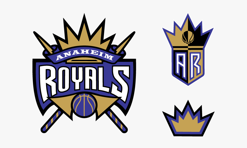 Anaroyals Logos2 - Nba Team Logo Png, Transparent Png