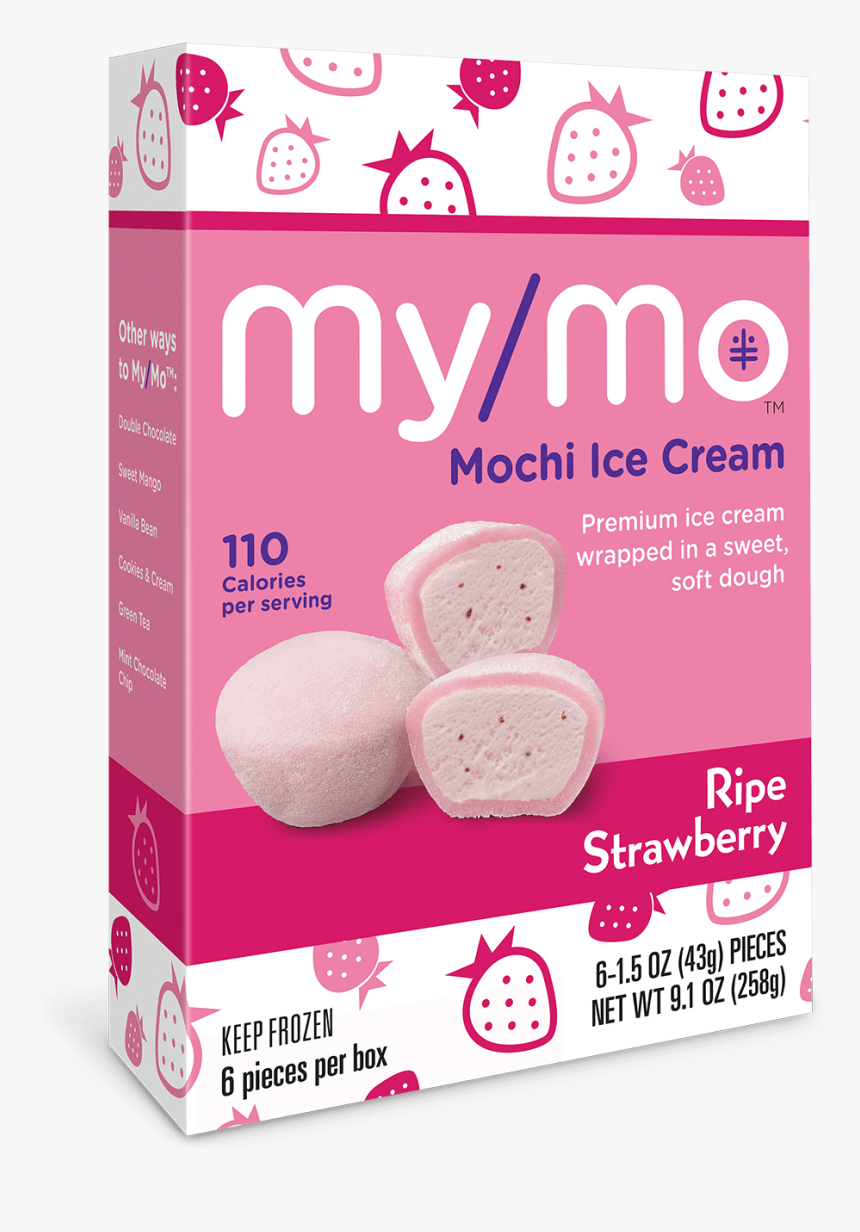 Strawberry Mochi Ice Cream, HD Png Download