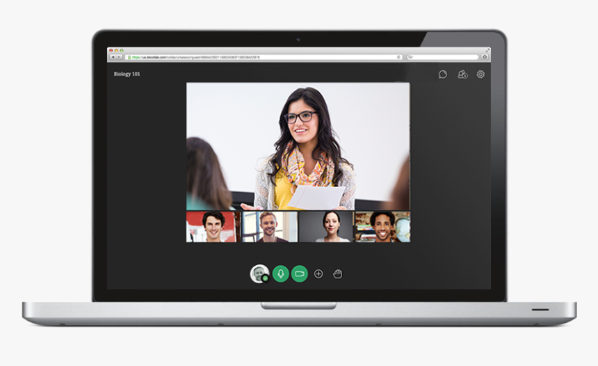 Videoconferencia Blackboard Collaborate, HD Png Download
